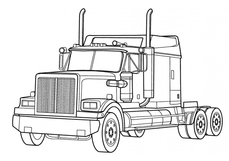 Colouring Page Western Star