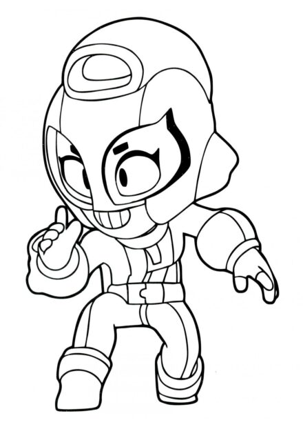 Colouring Page Max