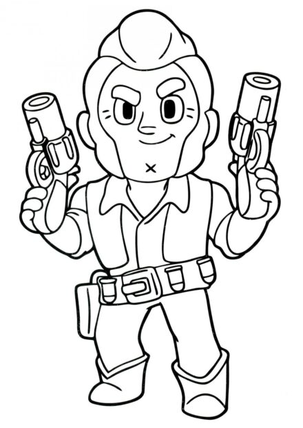 Colouring Page Colt