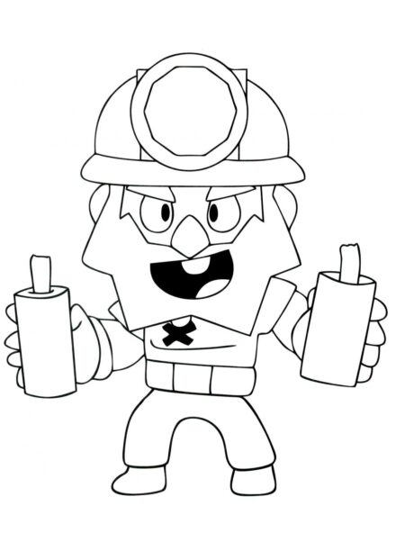 Colouring Page Dynamike