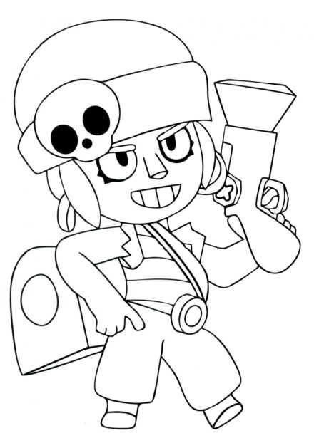 Colouring Page Penny