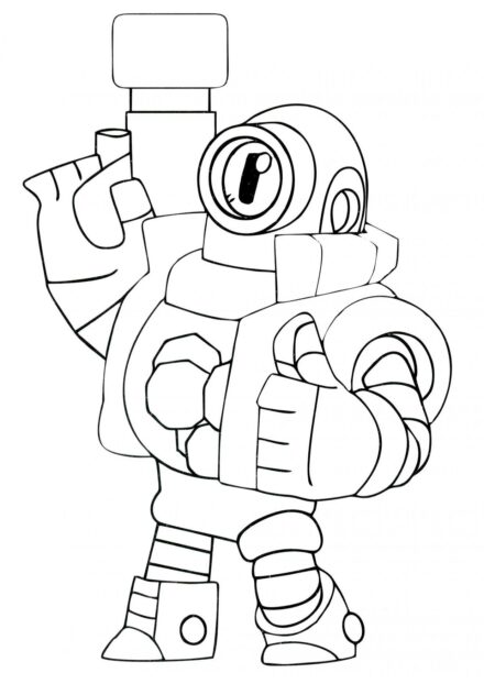 Colouring Page Rico