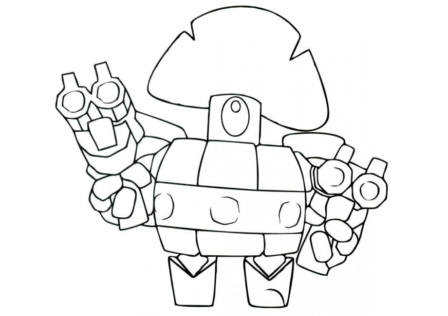 Colouring Page Darryl