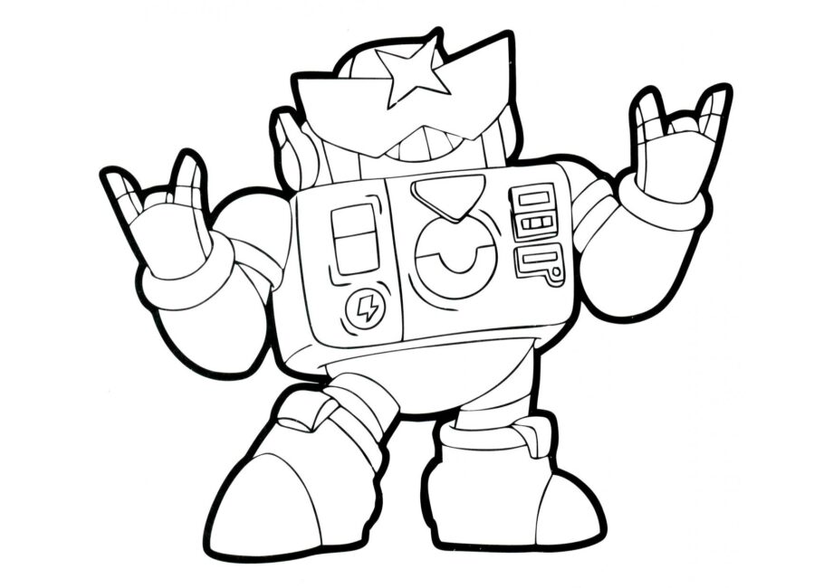 Colouring Page Volt